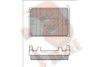 R BRAKE RB1047 Brake Pad Set, disc brake